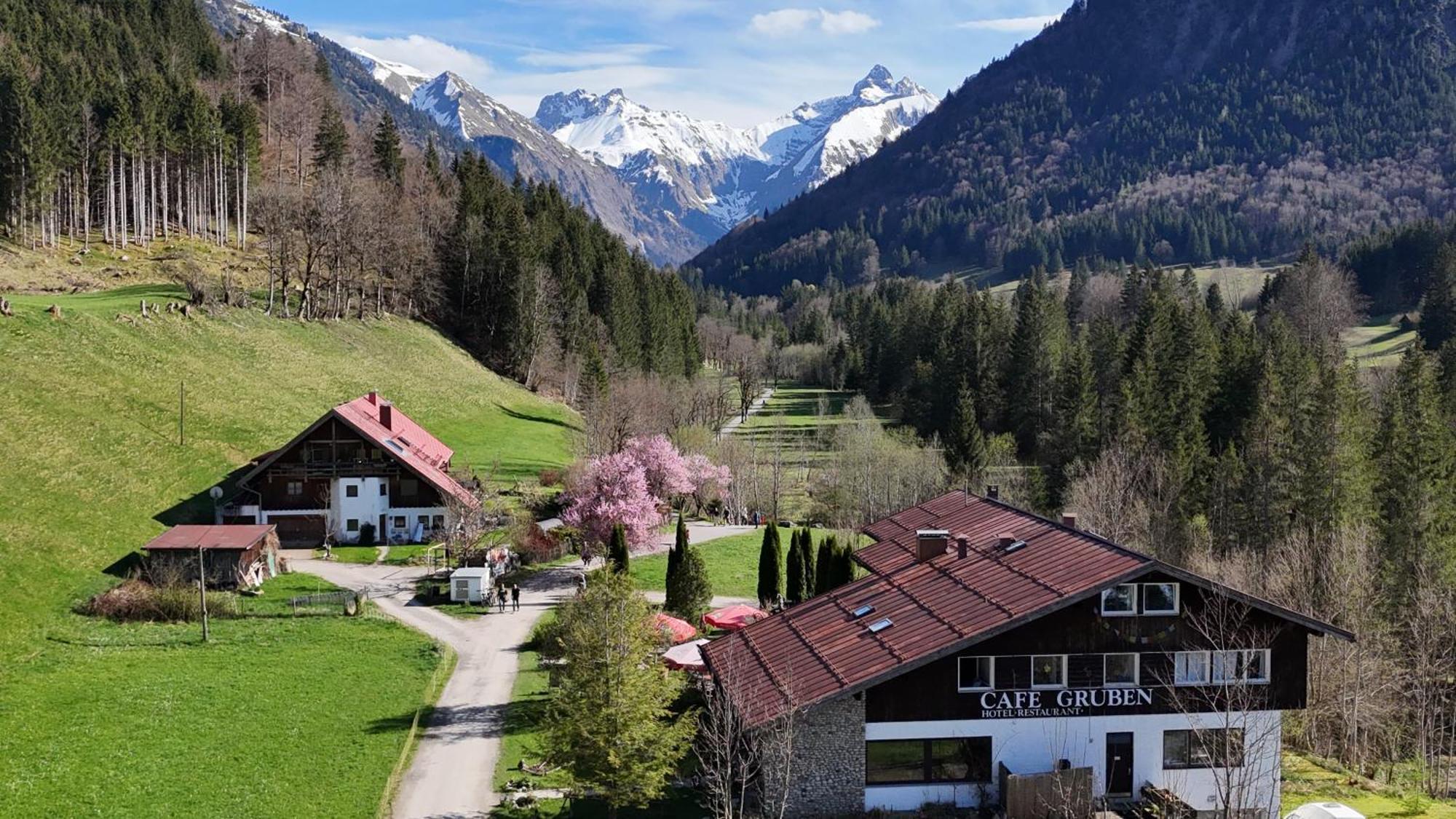 Gaestehaus Gruben Oberstdorf Exterior foto